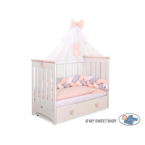 Zanzariera per Lettino Neonato Beige Chiffon