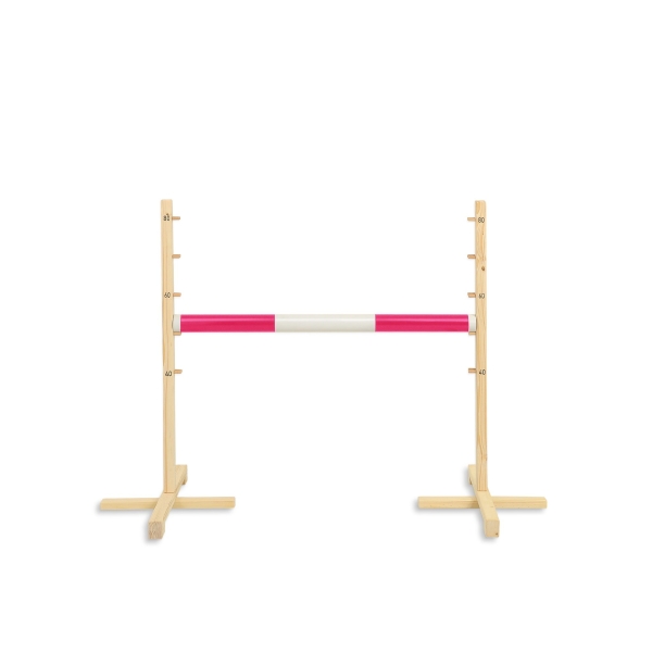 Ostacolo per Cavallo con Bastone Hobby Horse 80 cm Rosa