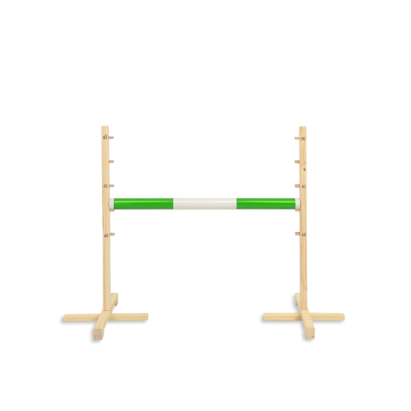 Ostacolo per Cavallo con Bastone Hobby Horse 80 cm Verde