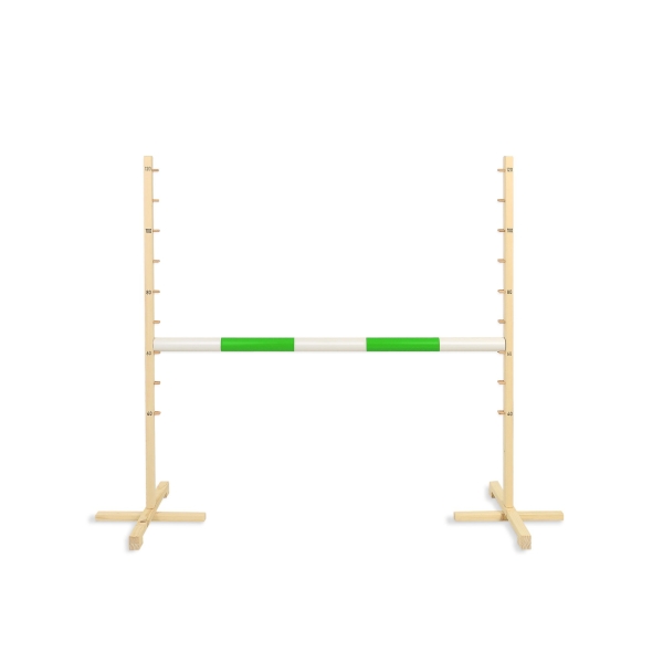 Ostacolo per Hobby Horse Cavallo con Bastone 120 cm Verde