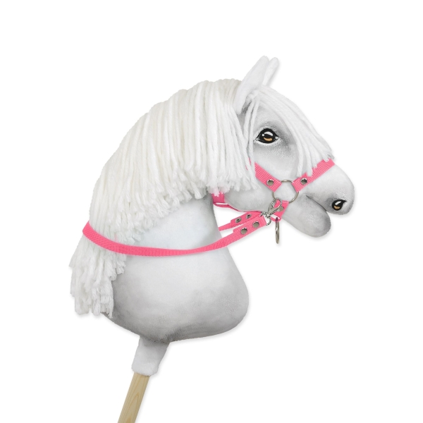 Redini per Cavallo a Bastone Rosa