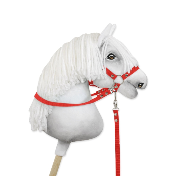 Redini per Cavallo a Bastone Rosso